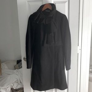 Black peacock jacket